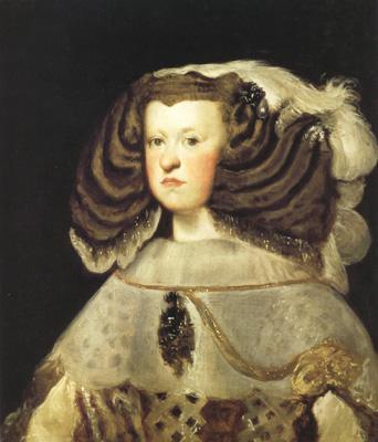 Diego Velazquez Portrait de la reine Marie-Anne (df02) oil painting picture